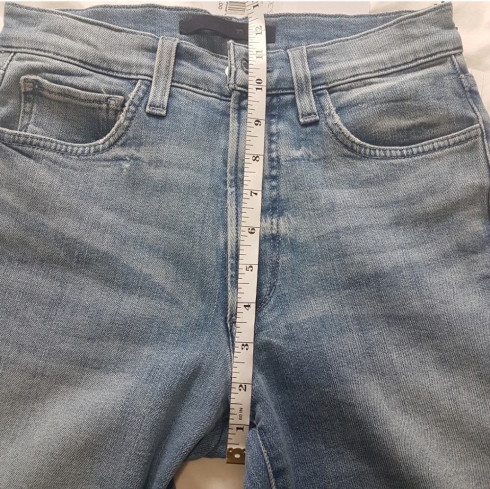 Women's Blue Flared Jeans - Picture 10 of 12